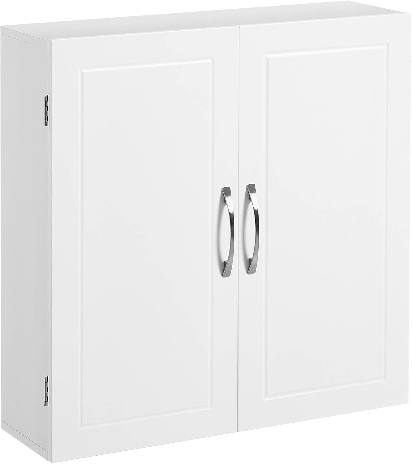 VASAGLE Armadietto Bagno Sospeso 60x60 cm Bianco Opaco