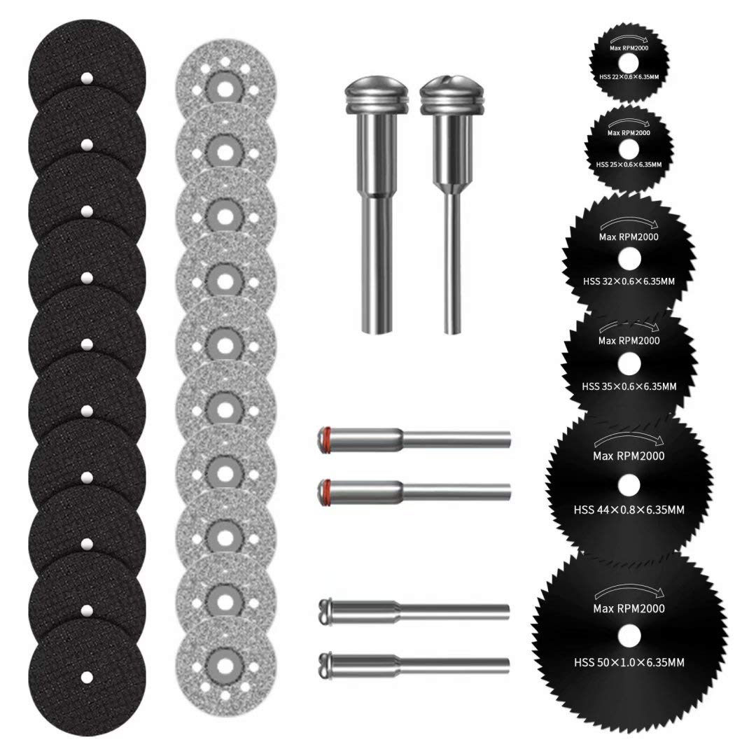 Set Dischi Taglio Dremel 32 pezzi per tutti i materiali