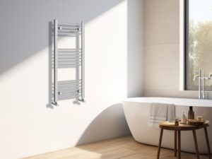 NRG Termoarredo Cromato 1000x400 mm - Scaldasalviette