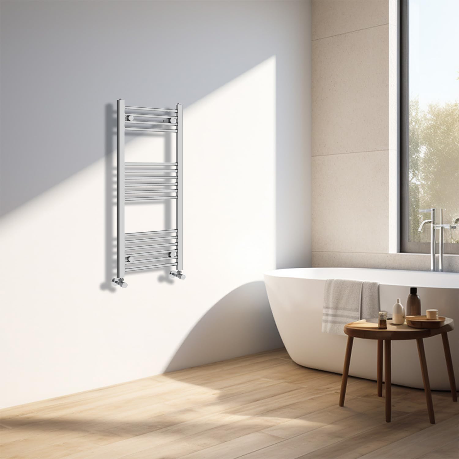 NRG Termoarredo Cromato 1000x400 mm - Scaldasalviette