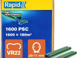 Anelli di Fissaggio Rapid VR22, 1600 pz, per Recinzioni 5-11 mm