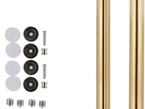 Maniglia porta scorrevole oro 24-60" per vetro/alluminio