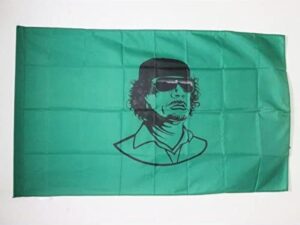 Bandiera Libia con Gheddafi 150x90 cm - AZ FLAG