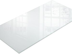 Tavolo in vetro satinato Tulup 120x60 cm, moderno e facile da pulire