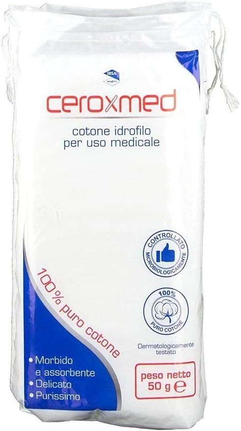 Ceroxmed Cotone Idrofilo 50g - Confezione Igienica