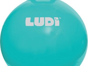Pallone Salto XXL LUDI Blu con Maniglia - Giuoco Sicuro