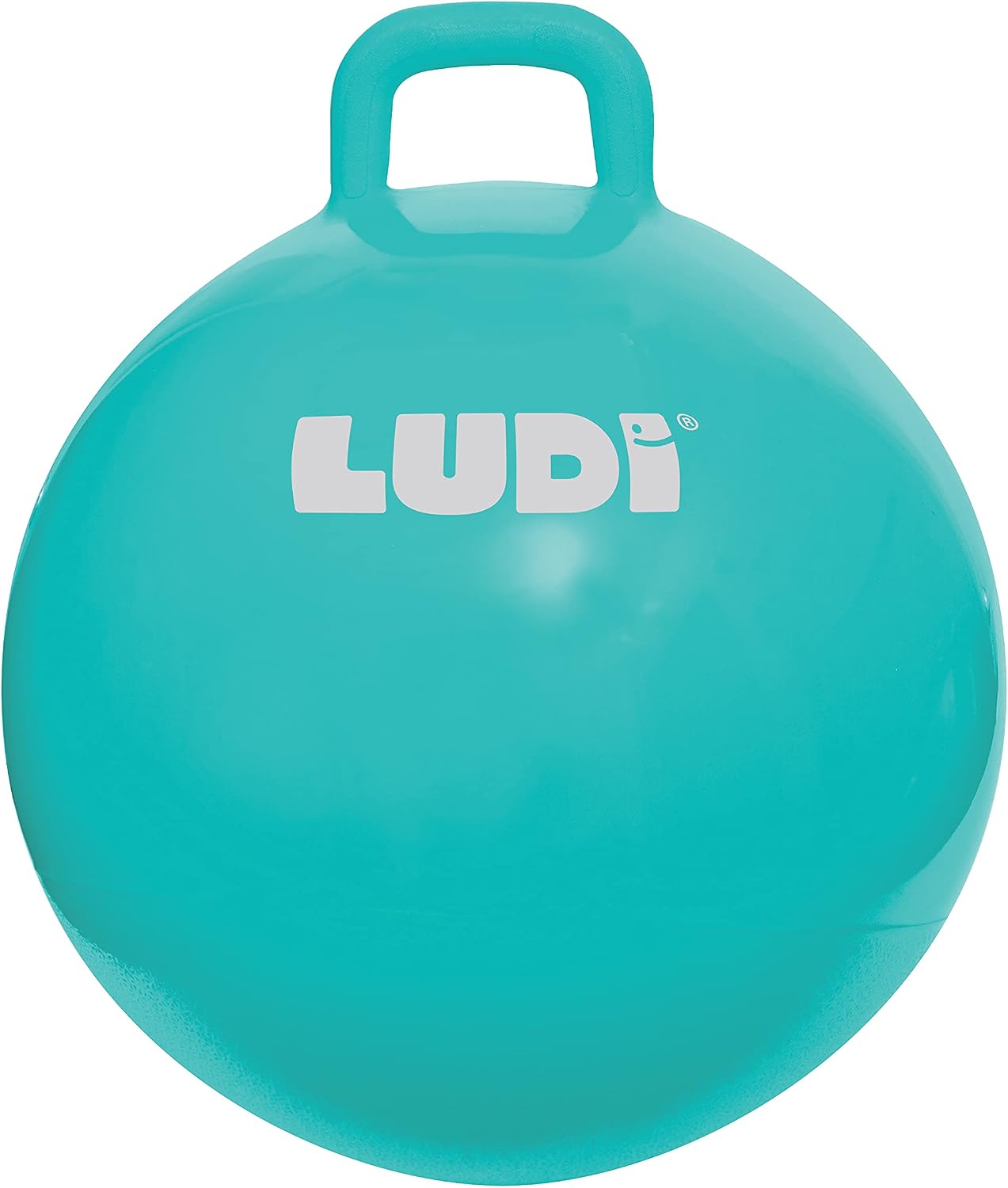 Pallone Salto XXL LUDI Blu con Maniglia - Giuoco Sicuro