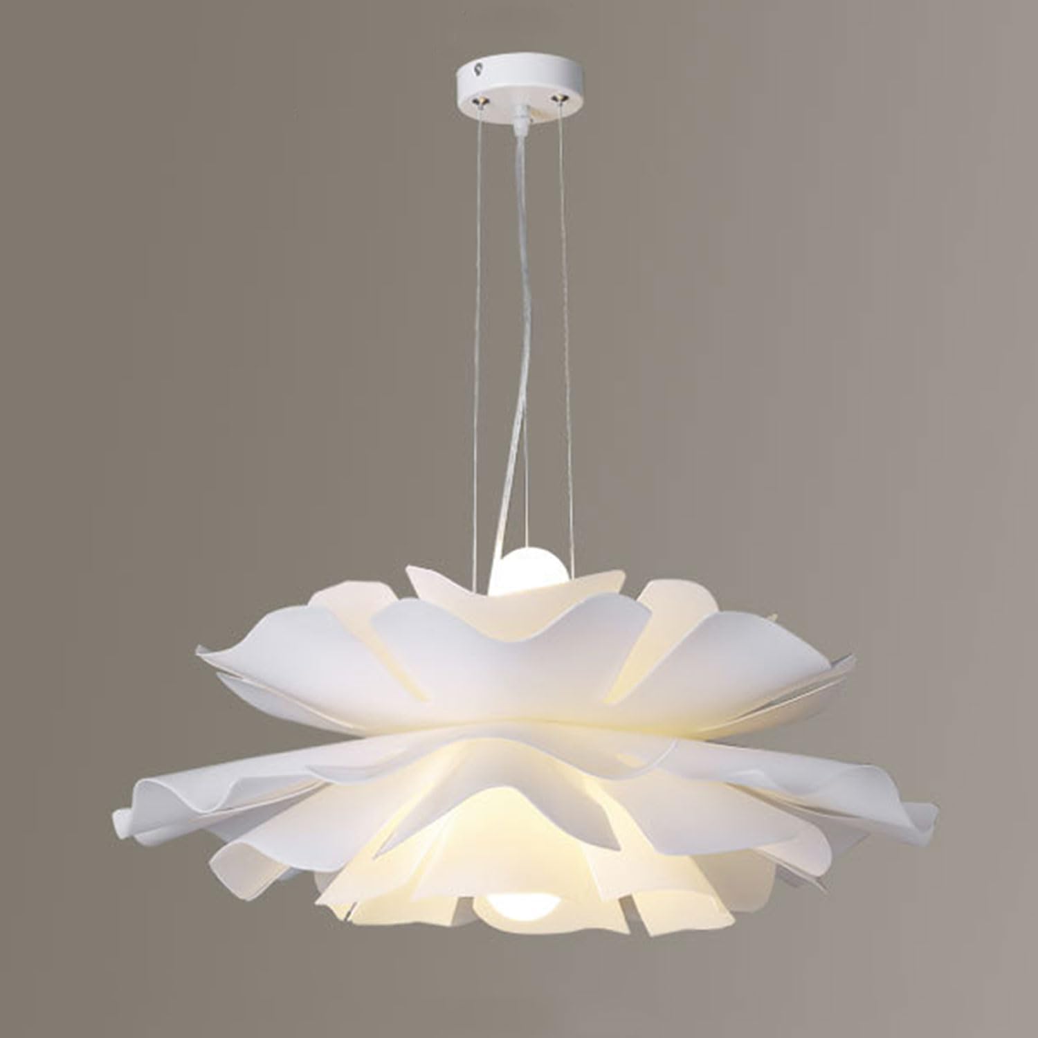 Lampada a Sospensione Bianco Acrilico - ENTHERONIC