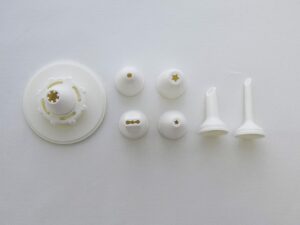Kit Pasticceria 7 Ugelli per Torchietto Elettro Center