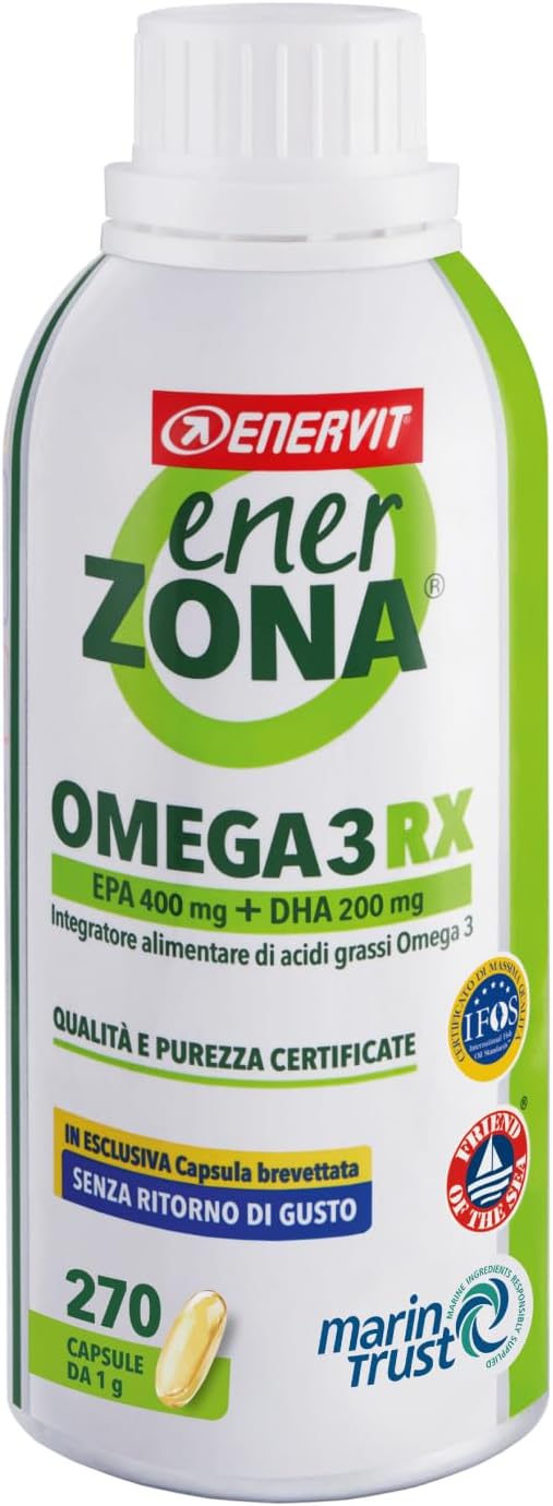 Enervit Omega 3 RX 270 capsule da 1g senza gusto di pesce