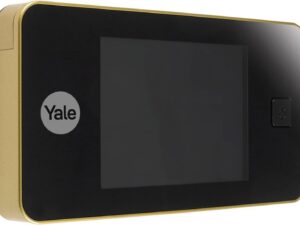 Yale Spioncino Digitale 45-0500, Ottone - Visione in Tempo Reale