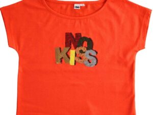 IDO Fresca T-Shirt con scollo a barca e paillettes