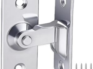 Chiavistello 90° in acciaio inox per porte e finestre