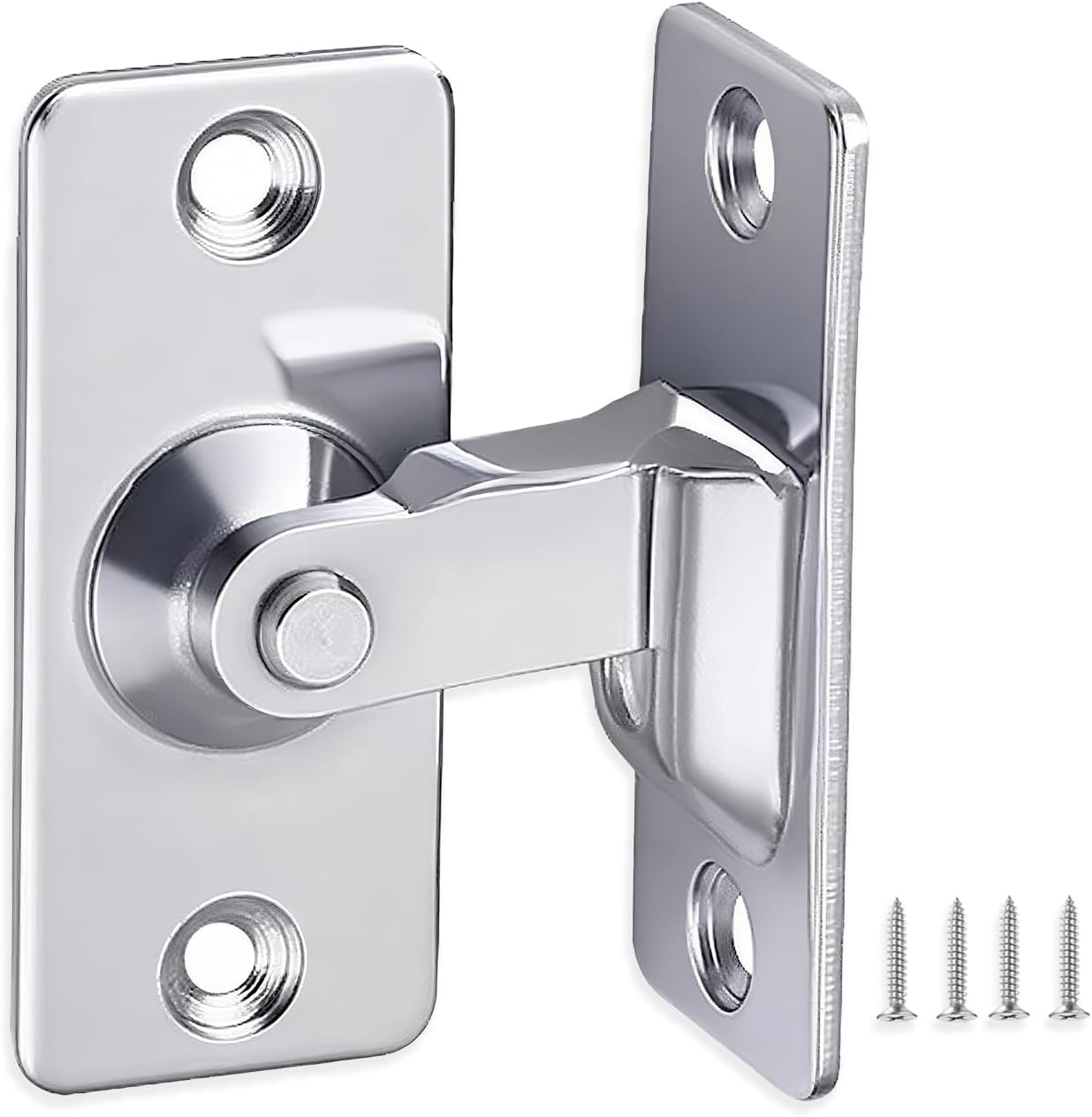 Chiavistello 90° in acciaio inox per porte e finestre