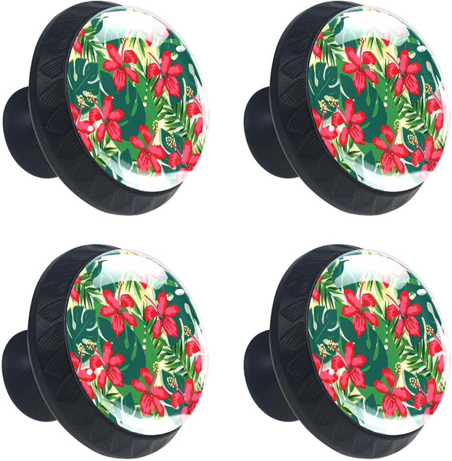 Pomelli in cristallo per mobili tropicali