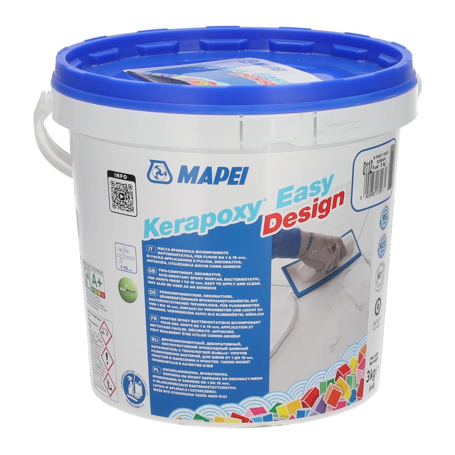 Mapei Kerapoxy Easy Design 700 Trasparente 3 kg