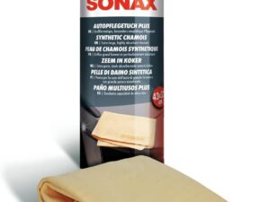 SONAX Panno pelle di daino sintetica 43x32 cm - Assorbente e resistente