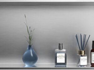 Nicchia doccia in acciaio 30x60 cm Bernkot