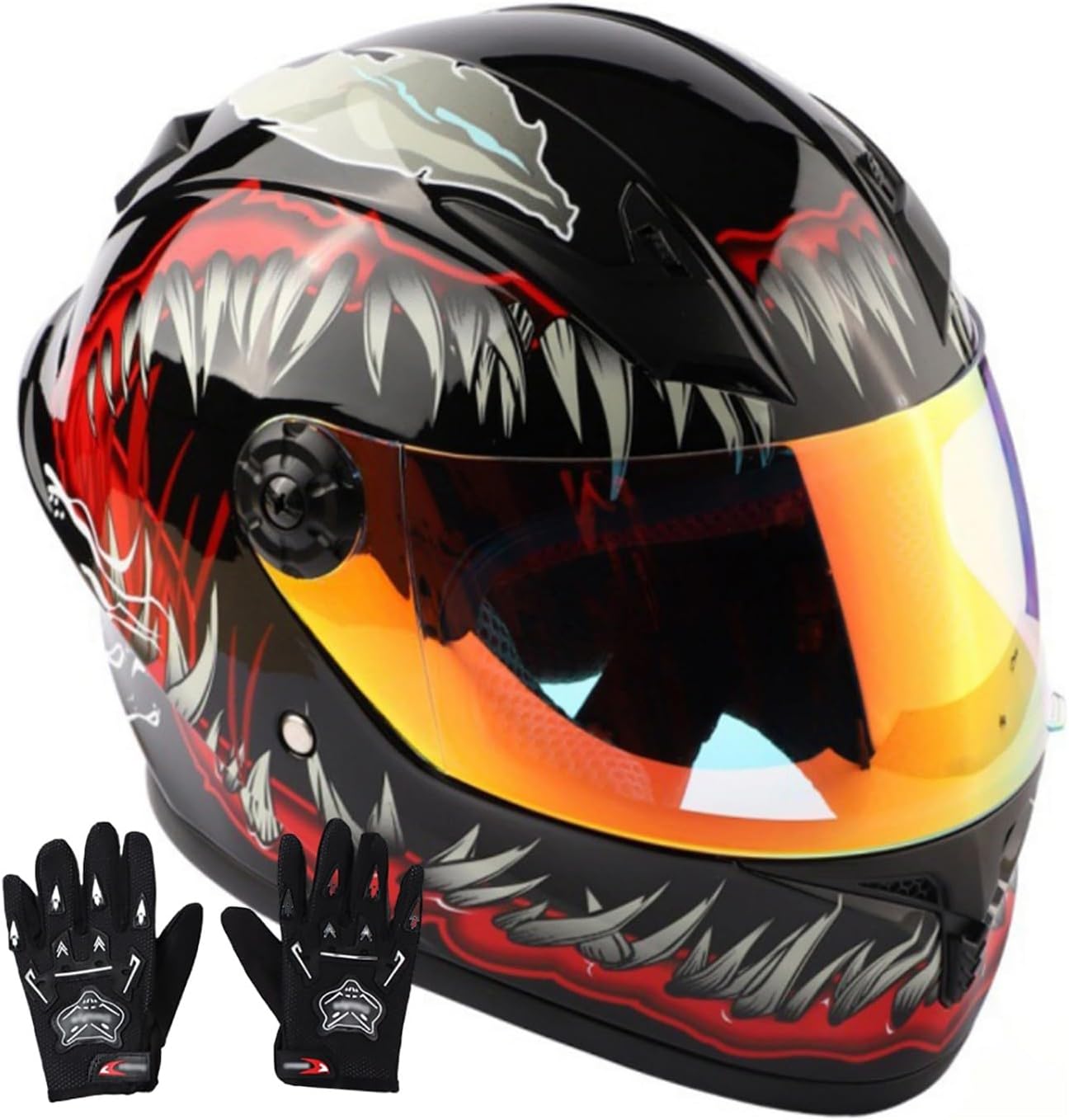 Casco integrale per bambini JianJud, ECE, 3-12 anni