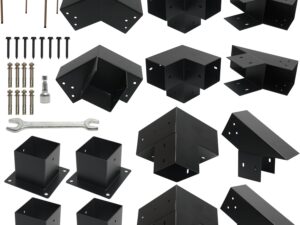 Kit pergole 30° per struttura 10,2x10,2 cm - Riyhch