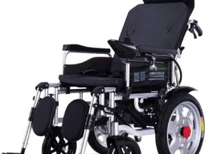 Carrozzina elettrica pieghevole per adulti - Leggera e motorizzata