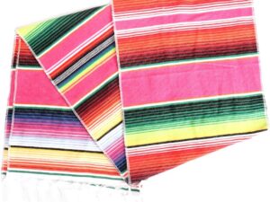 Runner da tavolo messicano 274x35,6 cm - Decorazione festa vivace