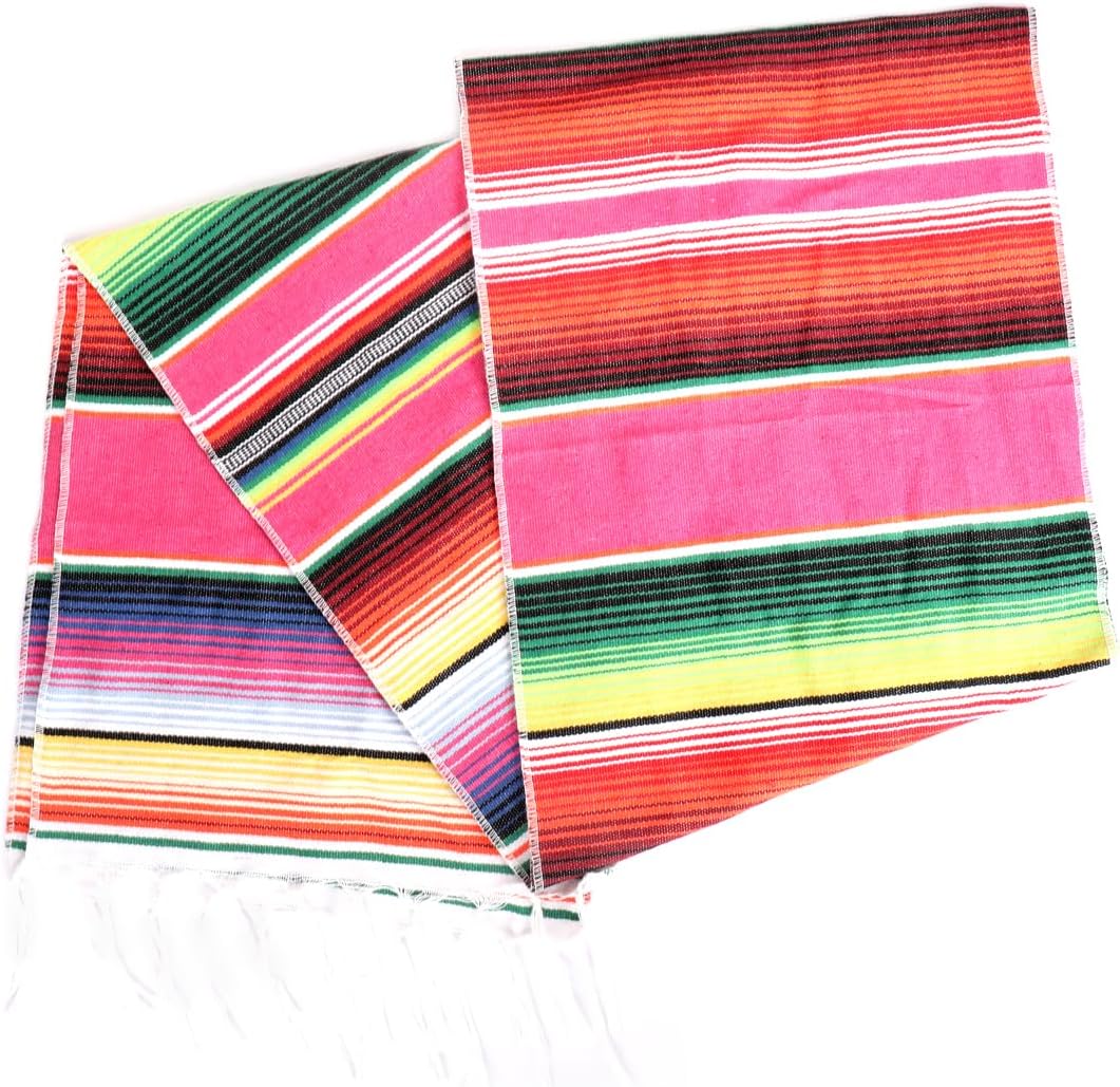Runner da tavolo messicano 274x35,6 cm - Decorazione festa vivace