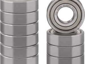 XiKe Cuscinetti 6202ZZ - 10 Pezzi 15x35x11mm Acciaio Cromato