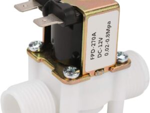 Elettrovalvola 12V G1/2" per acqua - NC - LiebeWH
