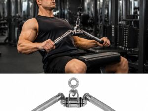 Barra per Lat Machine e Curl in Acciaio Cromato
