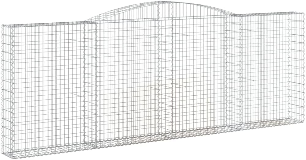 vidaXL Cesto Gabbione Arco - Barriera Giardino Decorativa