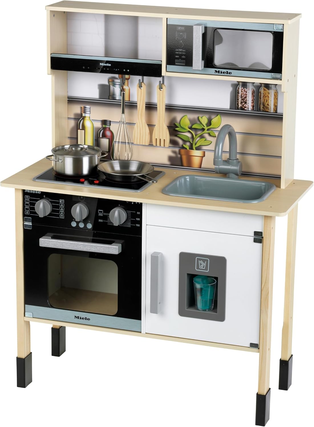 Miele Cucina Giocattolo in Legno Theo Klein Midi Bianca