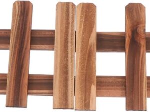 Recinzione in Legno VICASKY per Giardino - Stile Rustico