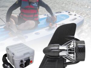 Tavola da surf elettrica Tahali: propulsione 24V e pinna motorizzata