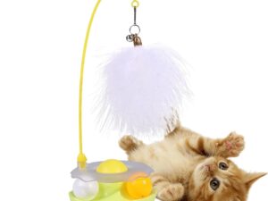 Giocattoli interattivi per gatti con erba gatta - Gitekain