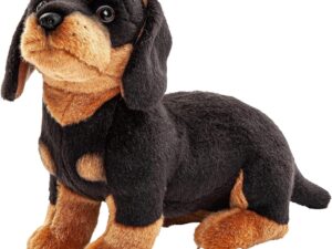 Uni-Toys Bassotto Peluche 27 cm - Regalo per Bambini