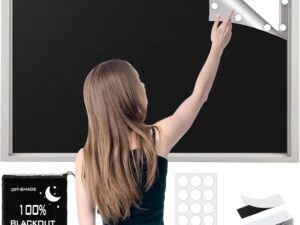 Tende oscuranti 100x145 cm senza foratura - Obcxin