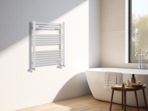 NRG Radiatore Bagno Scaldasalviette Bianco 800x600 mm