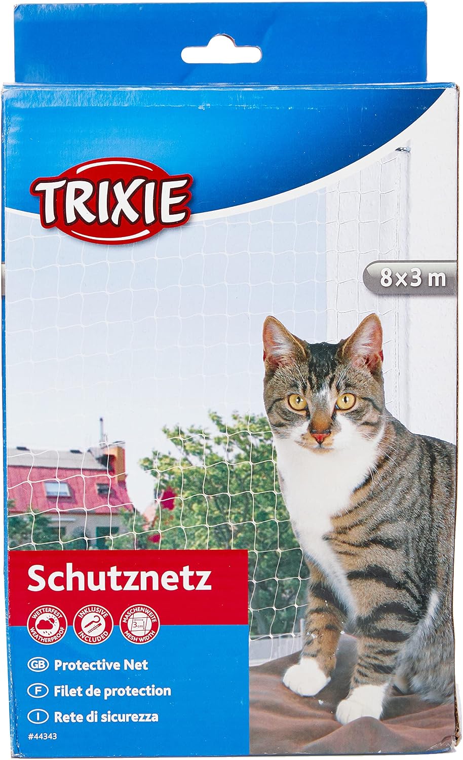 Rete di protezione TRIXIE per gatti 8x3 m