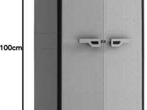 Keter Armadio Titan Portascope + Basso - Grigio