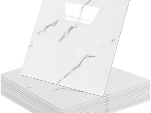 NIYATA piastrelle autoadesive 30x30 cm bianco, 10 pezzi