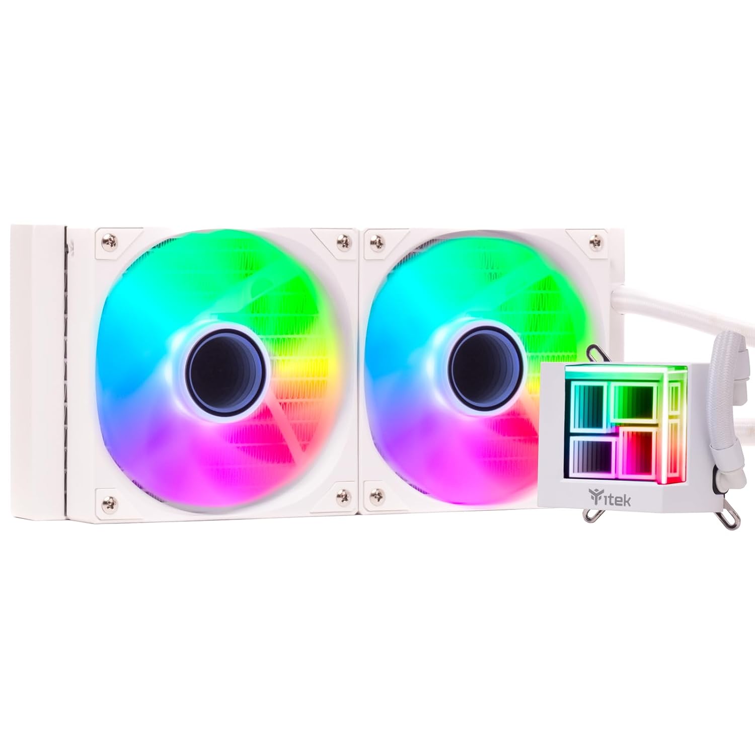 Itek HYDRO CUBE 240W Dissipatore AIO - ARGB White