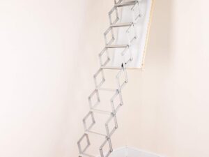 Alufix DOLLE - Scala retrattile 2,73-3 m, 11 gradini