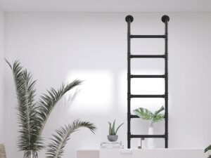 Scala retrattile in ferro per soffitta e letto a castello