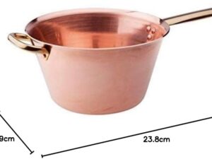 Pentola in rame Agnelli per polenta 18 cm