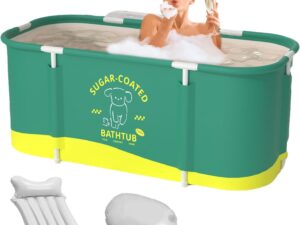 Vasca portatile pieghevole per bagno relax a casa