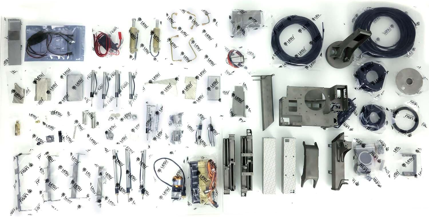LESU Gru Idraulica RC 1/14 KIT Non Verniciato