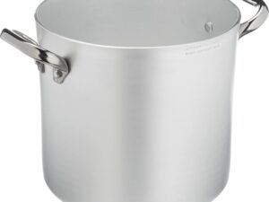 Pentola Agnelli ALMA10320 20 cm Alluminio, 2 Maniglie Inox