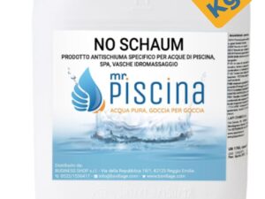 NO SCHAUM Antischiuma Professionale per Piscine e SPA, 5 kg