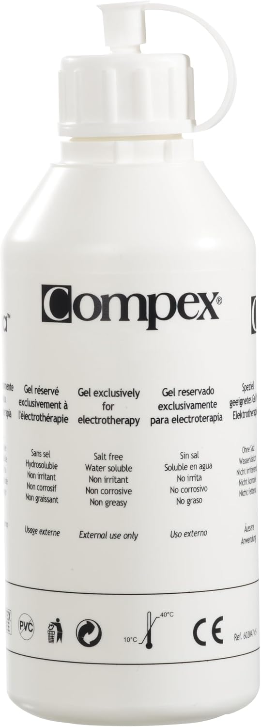 Compex Gel Elettrostimolazione 250g | Compatibile Tutti dispositivi